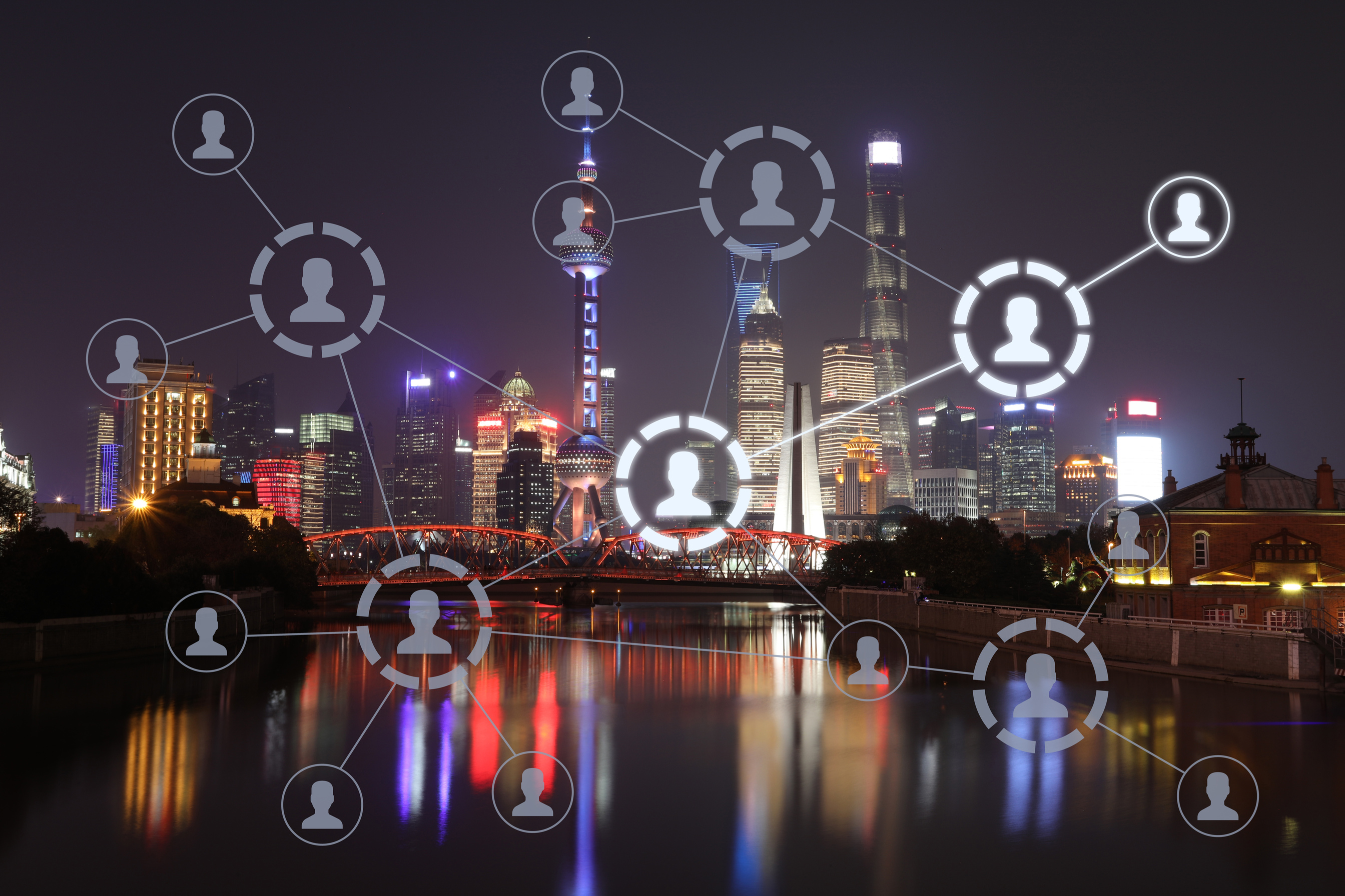 Social media marketing network communication